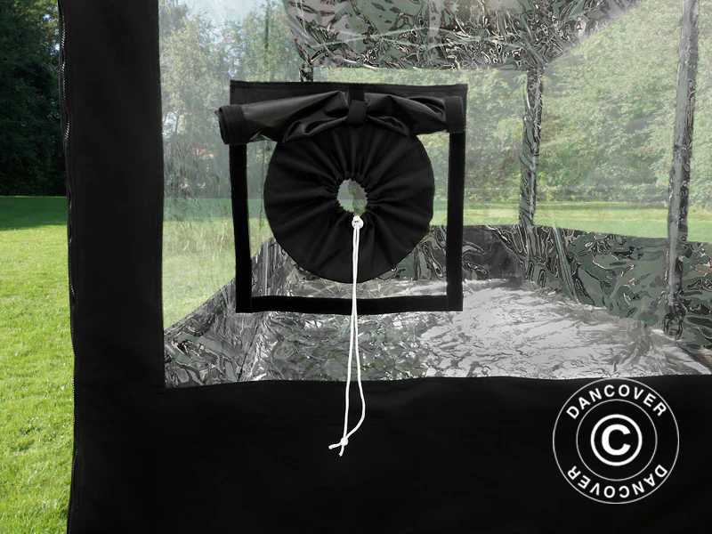 Składany garaż FleX Carcover, 2,5x5m, Czarny - Image 10